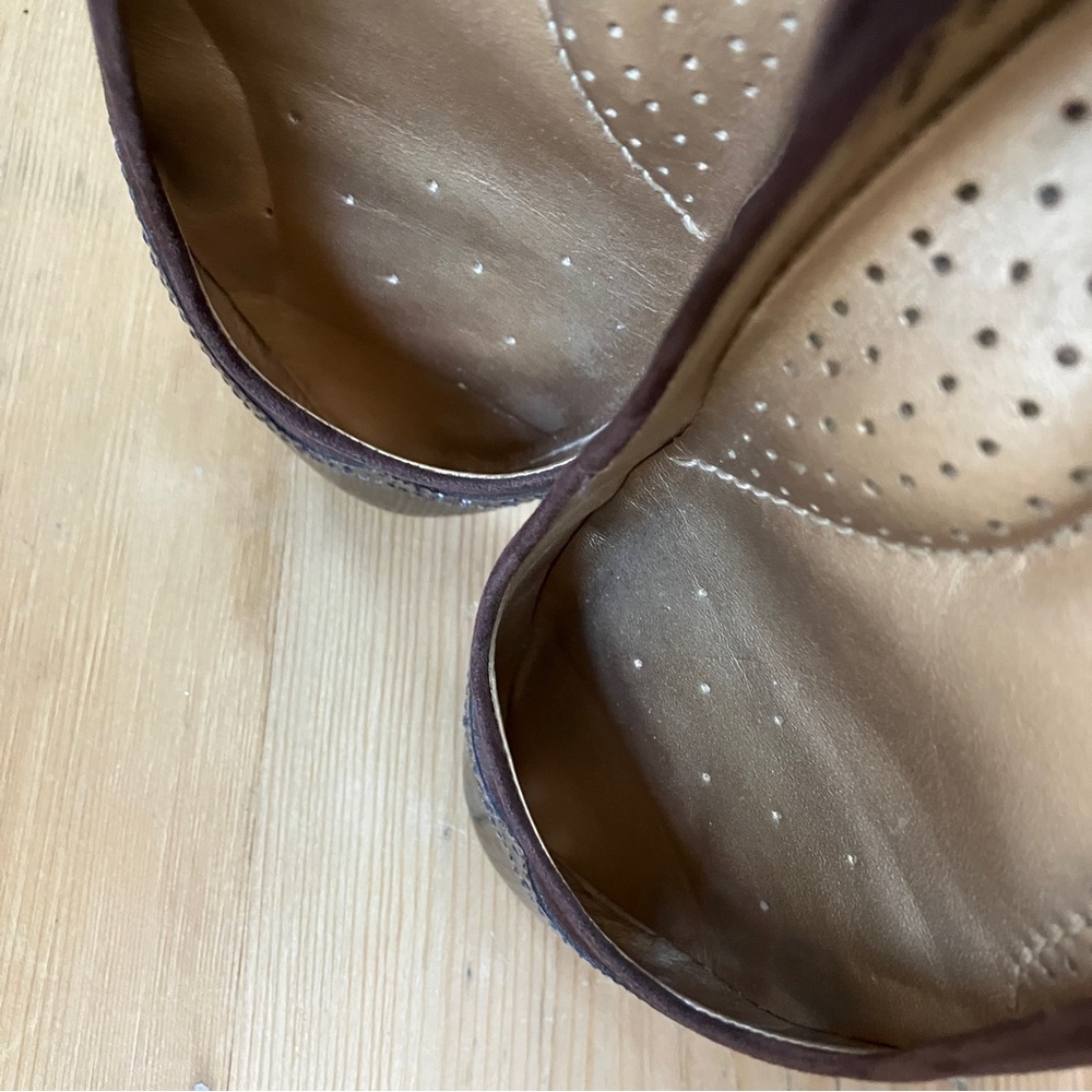 L.L. Bean Dark Brown Leather Flats - Picture 6 of 15